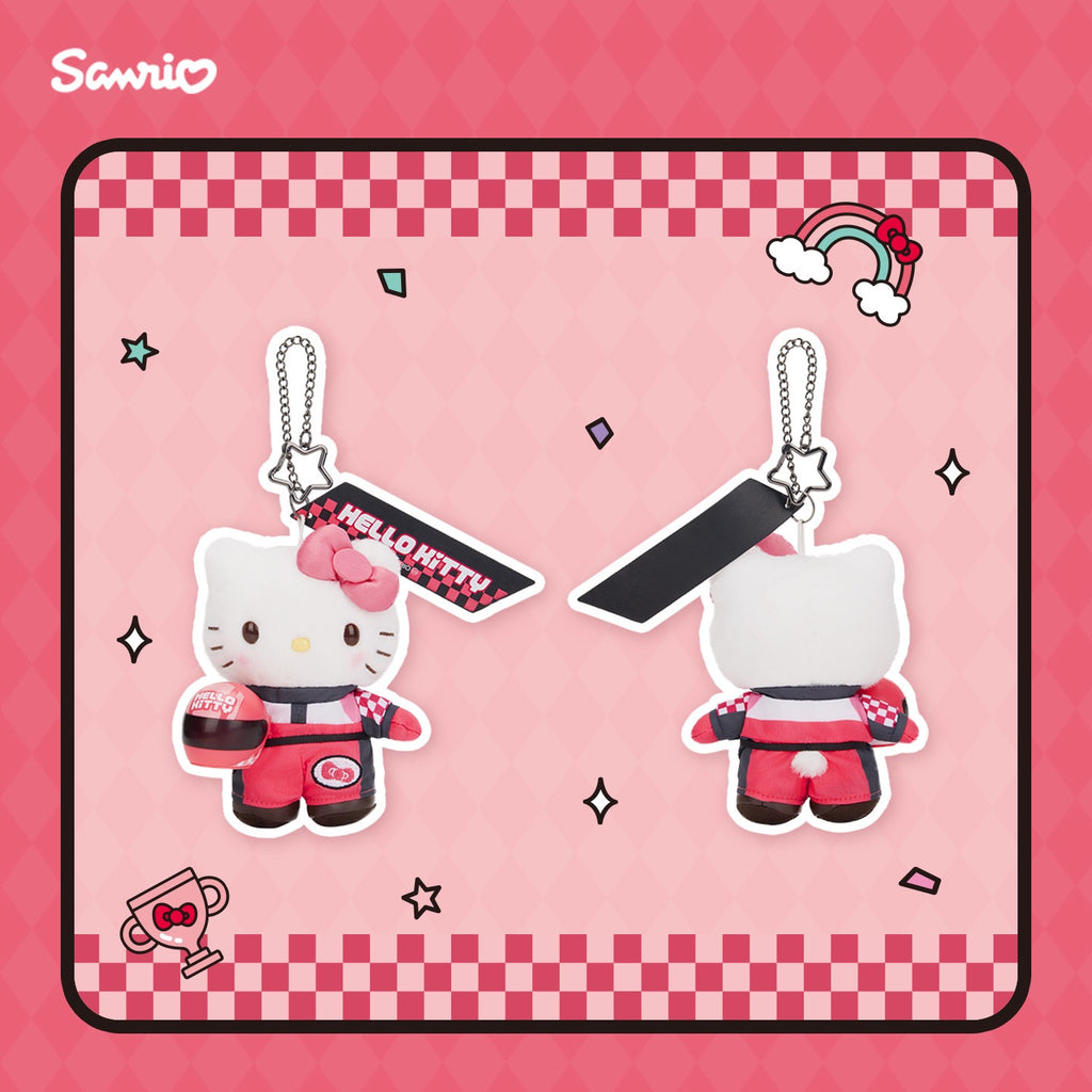 Sanrio F1 賽車系列公仔掛件