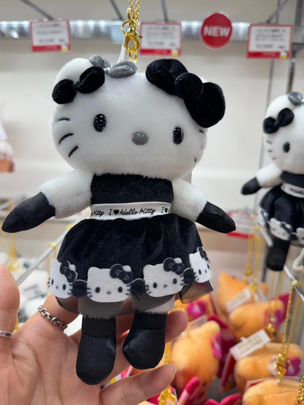 Hello kitty 展會限定長腿kitty掛件