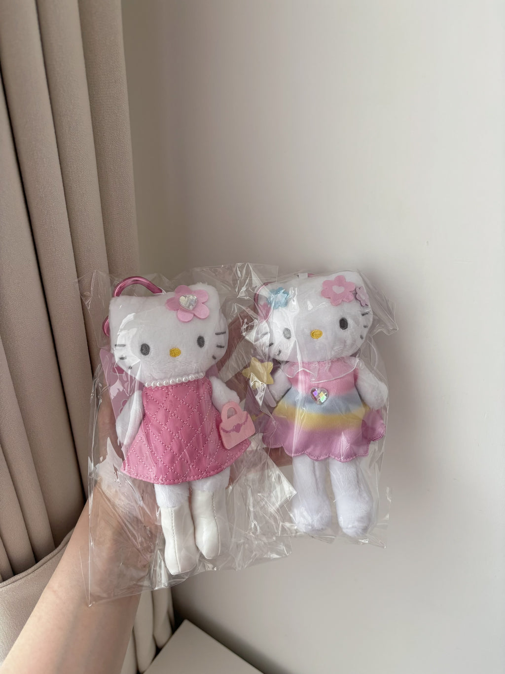 日本Sanrio x NIC 二代長腿hello kitty掛飾系列