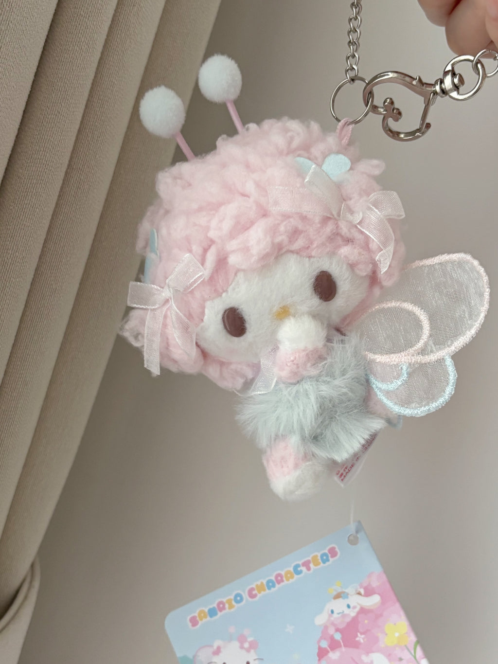 中國Sanrio限定花田蜜語掛飾