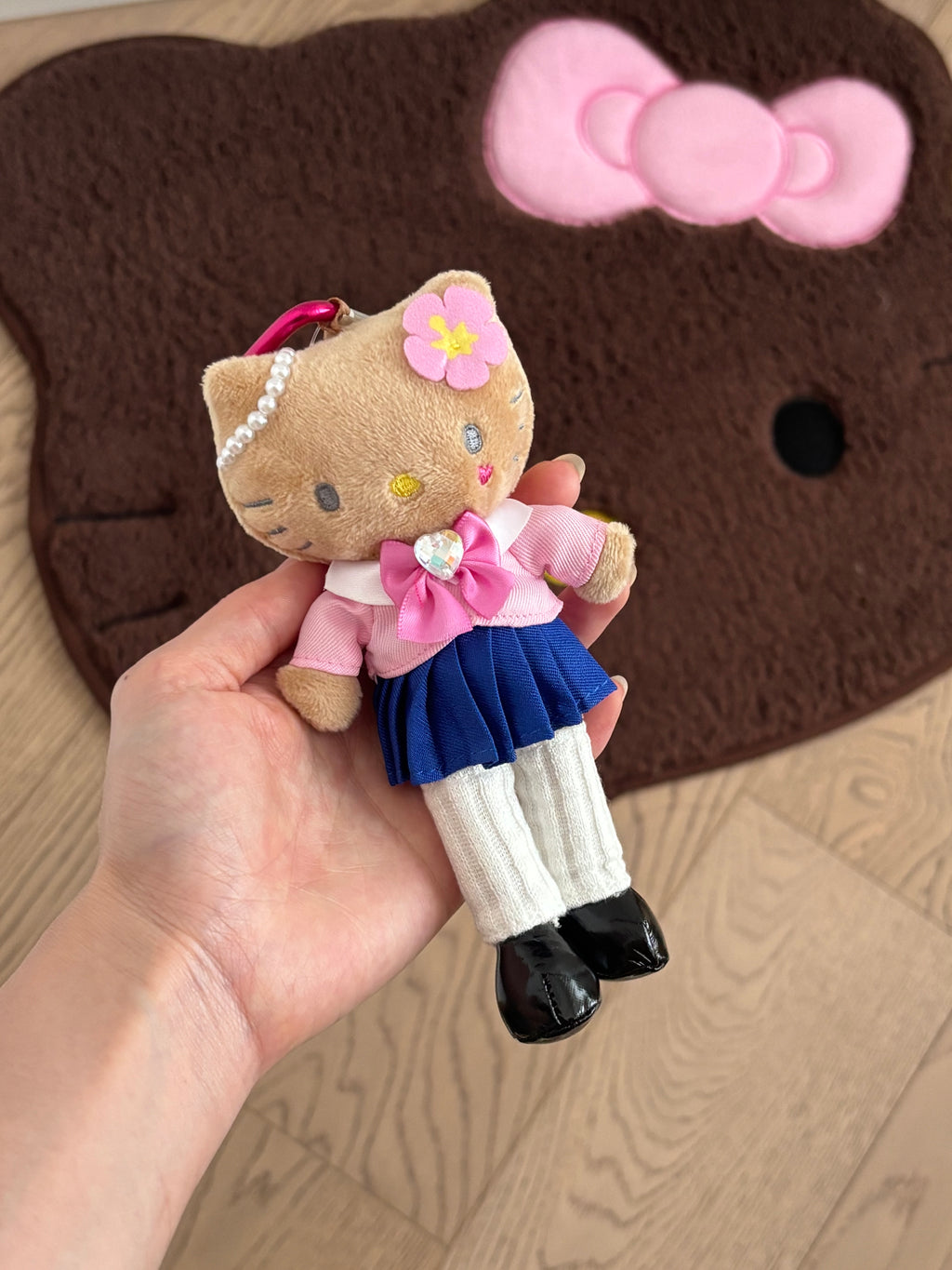 日本Sanrio x NIC 二代長腿hello kitty掛飾系列