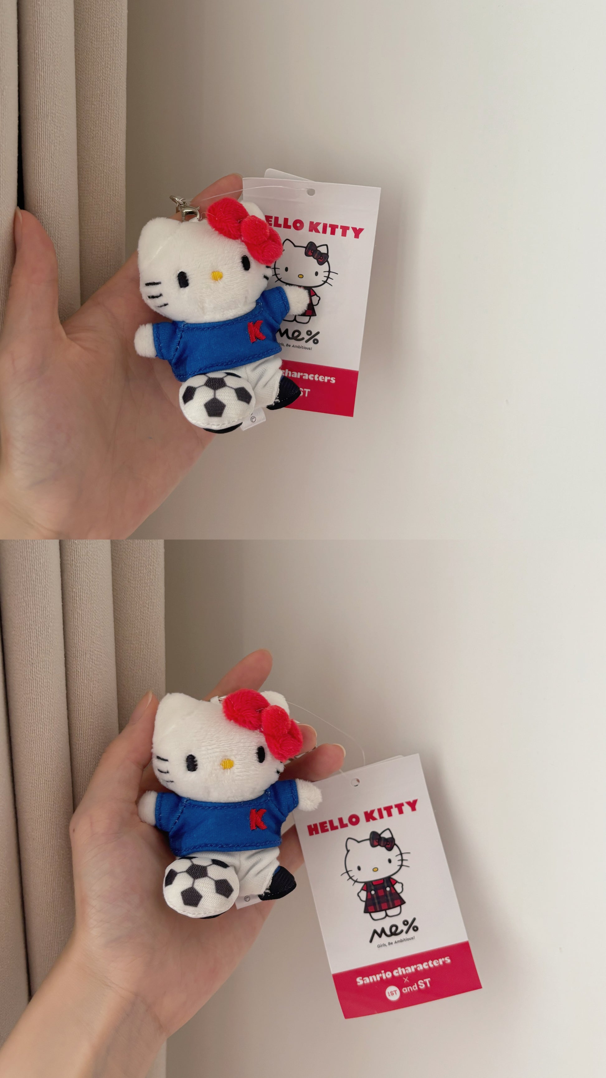 Me% hello kitty 運動系列掛件合集