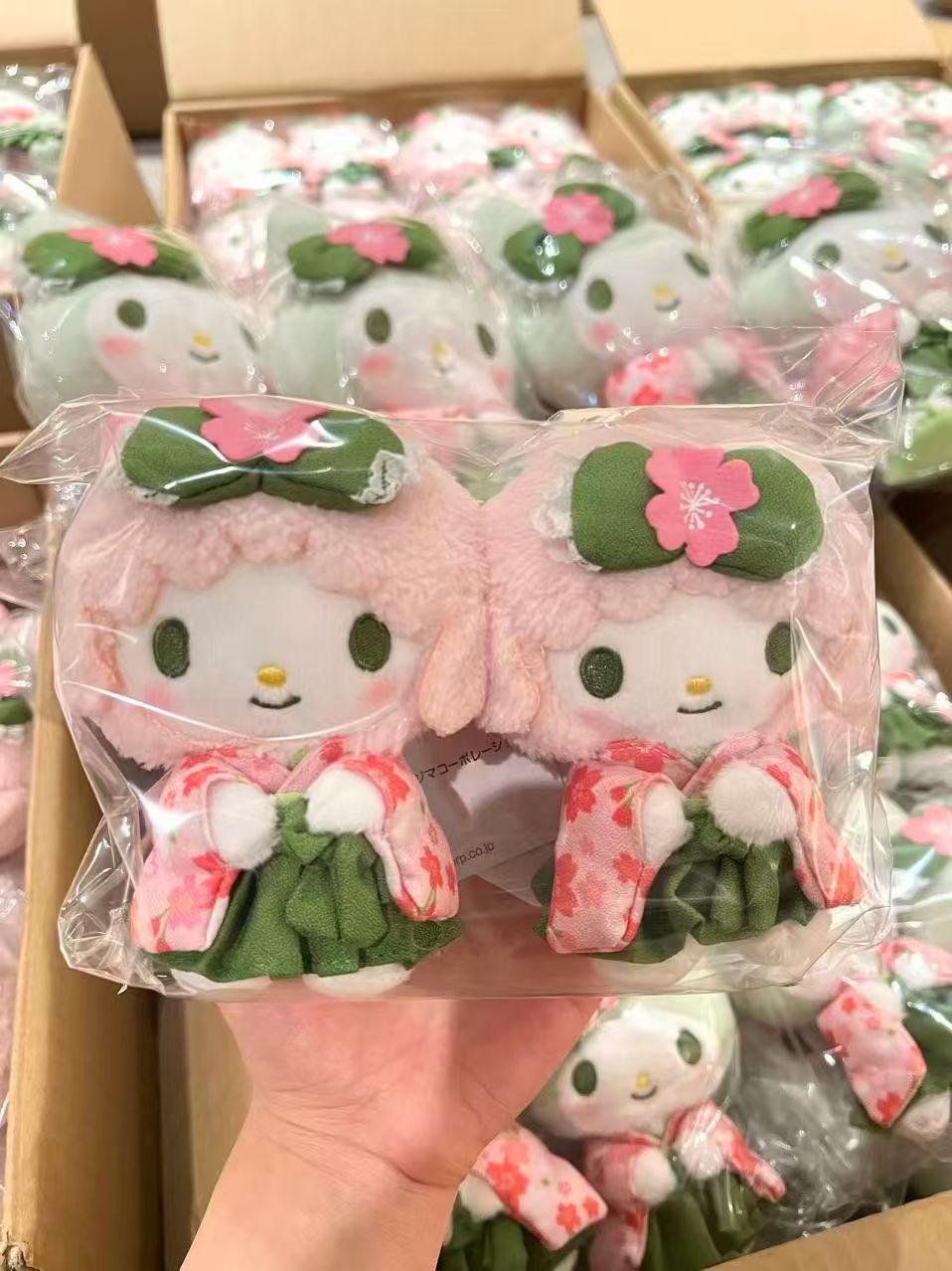 日本sanrio抹茶和服系列掛件