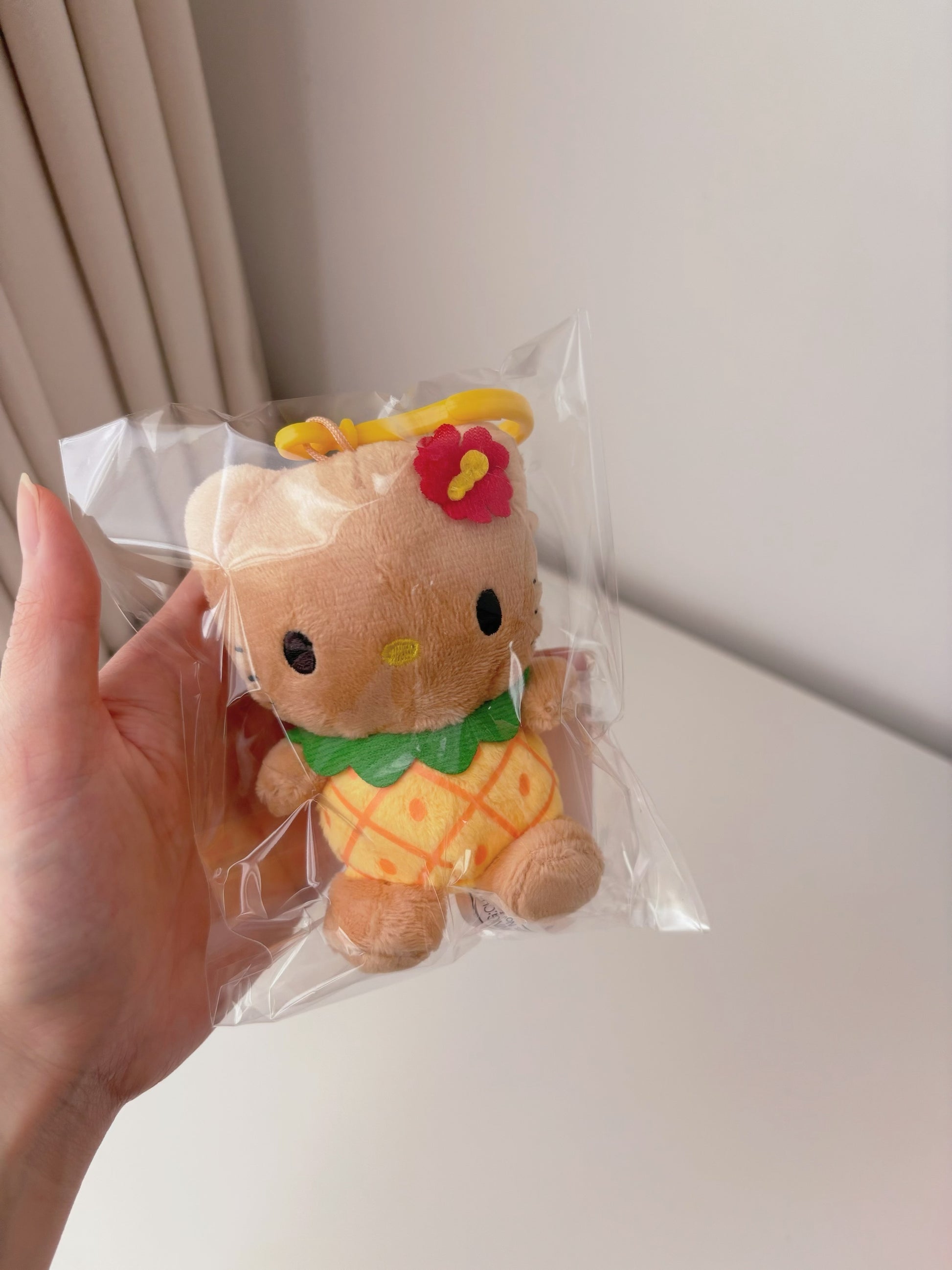 夏威夷限定黑皮Hello Kitty掛件