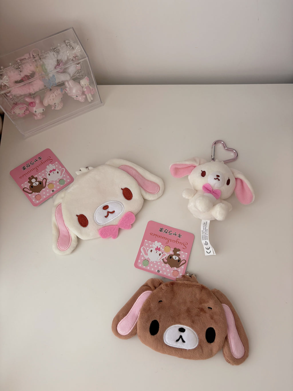 Sugarbunnies愛心扣掛件/散銀包