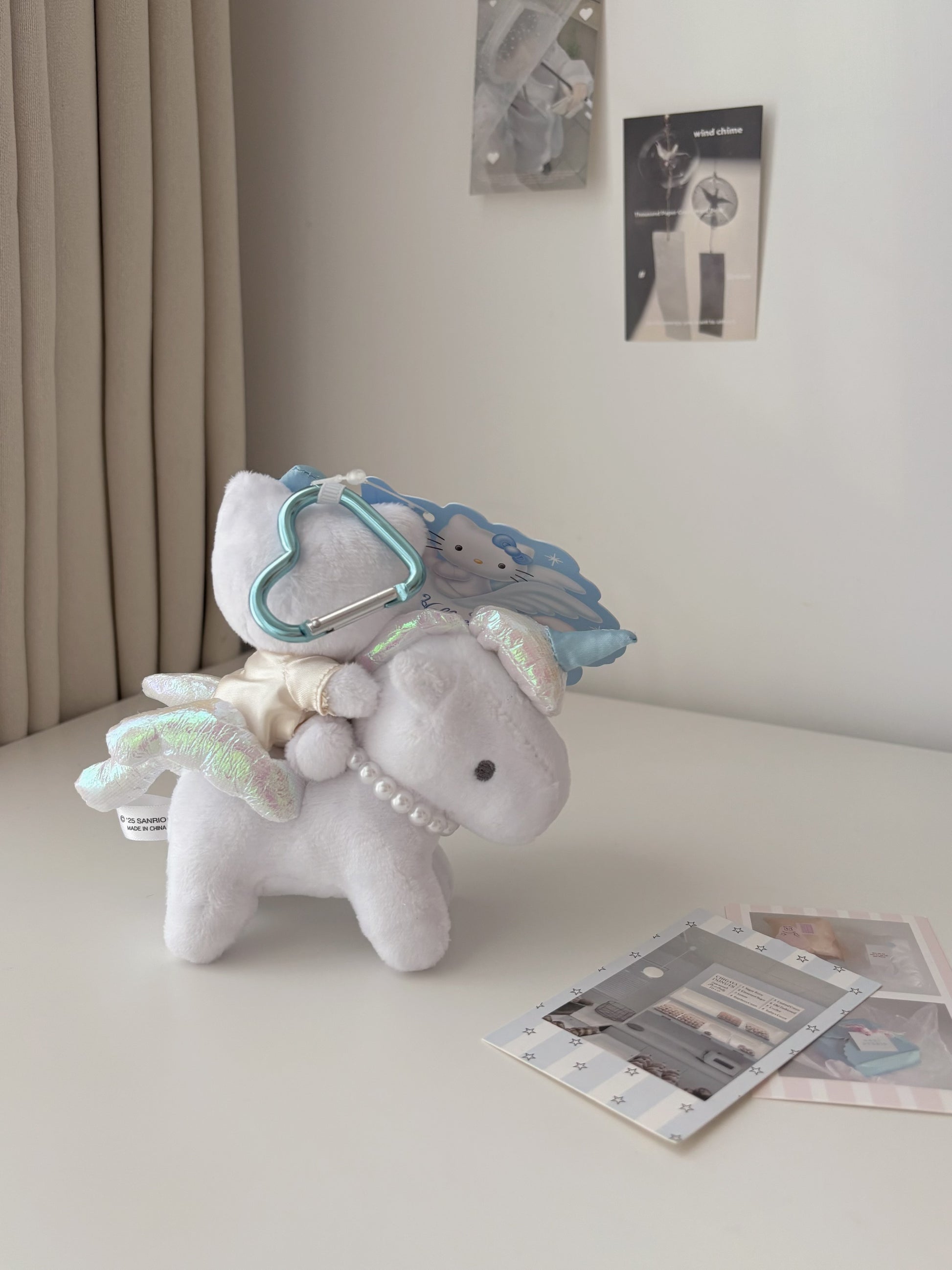 Hello Kitty天鵝/獨角獸掛件