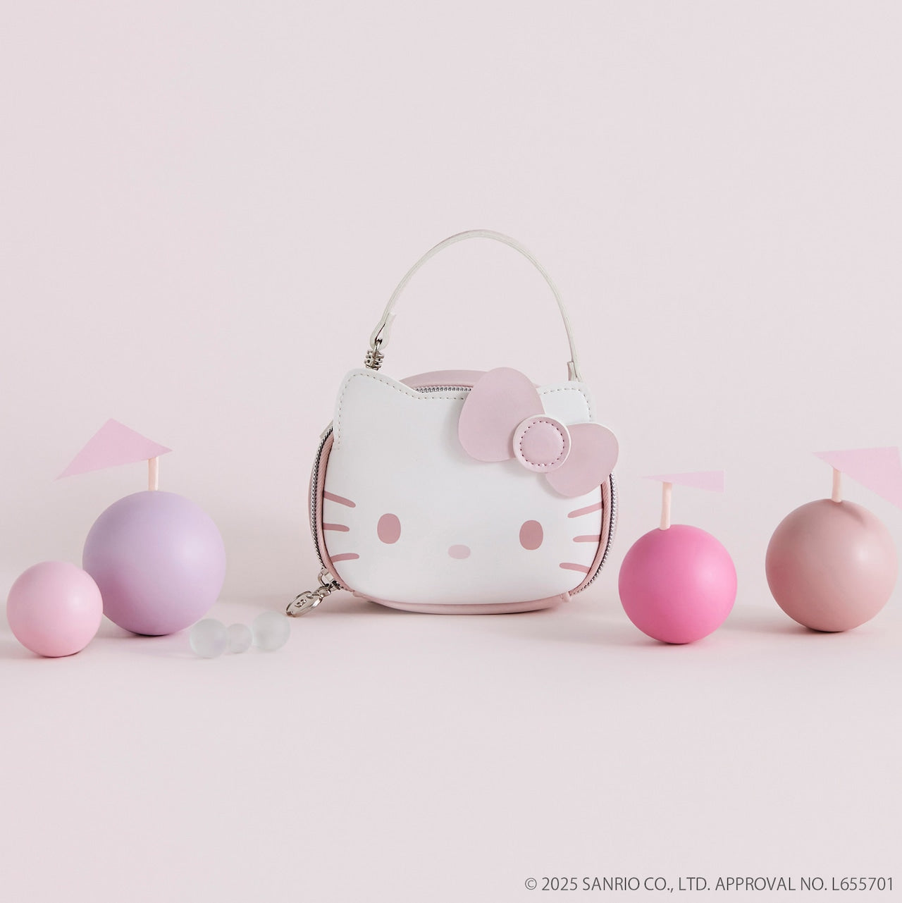 HELLO KITTY × BRILMY 迷你手提化妝包