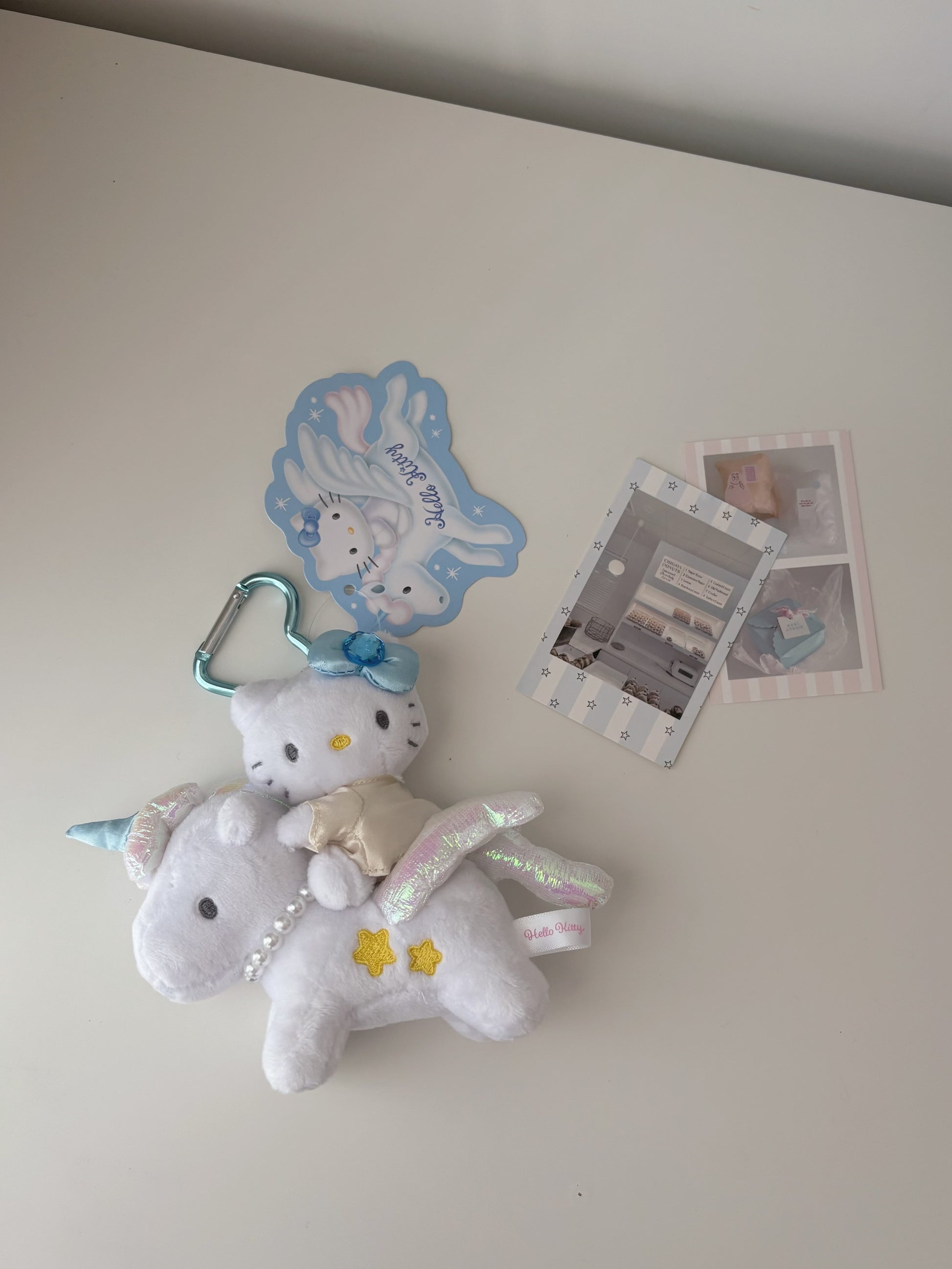 Hello Kitty天鵝/獨角獸掛件