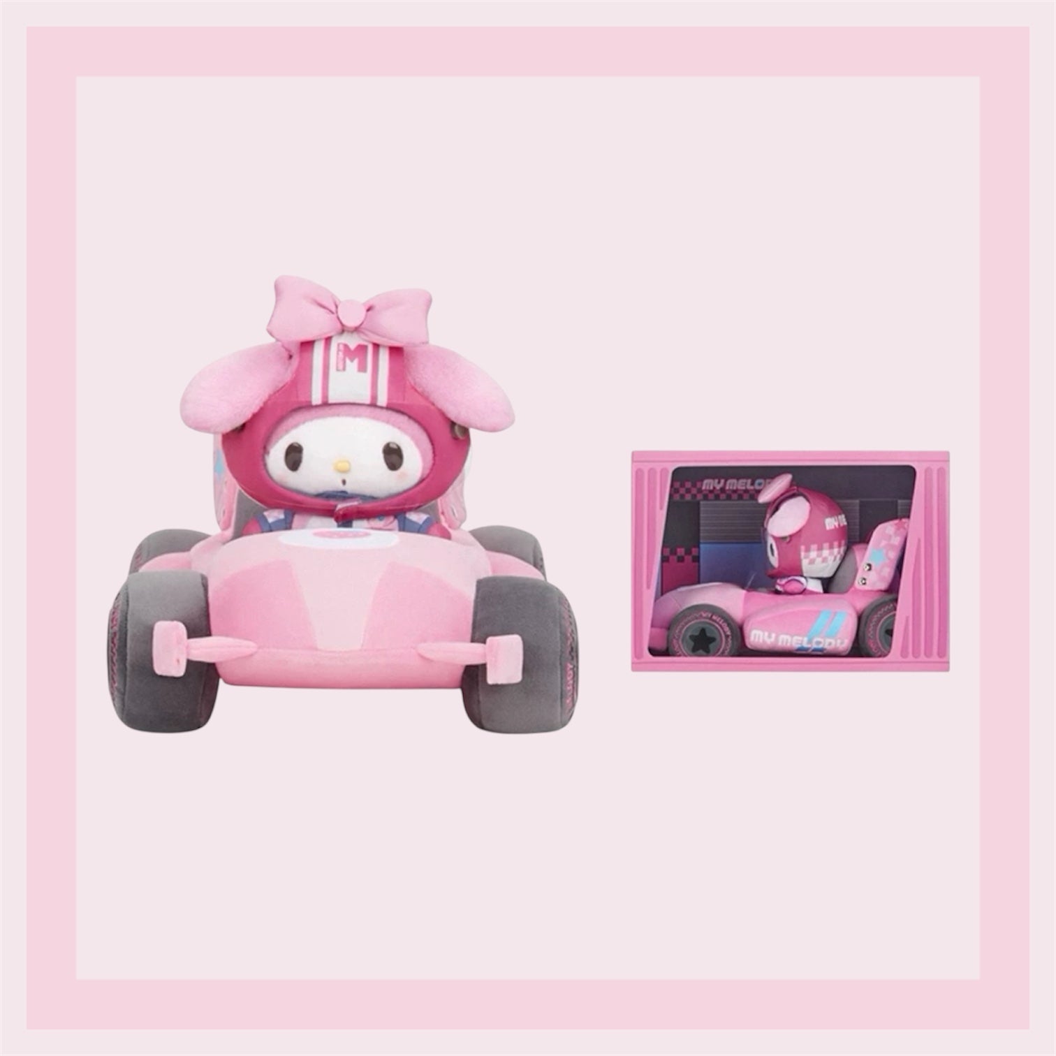 Sanrio F1 賽車系列公仔掛件