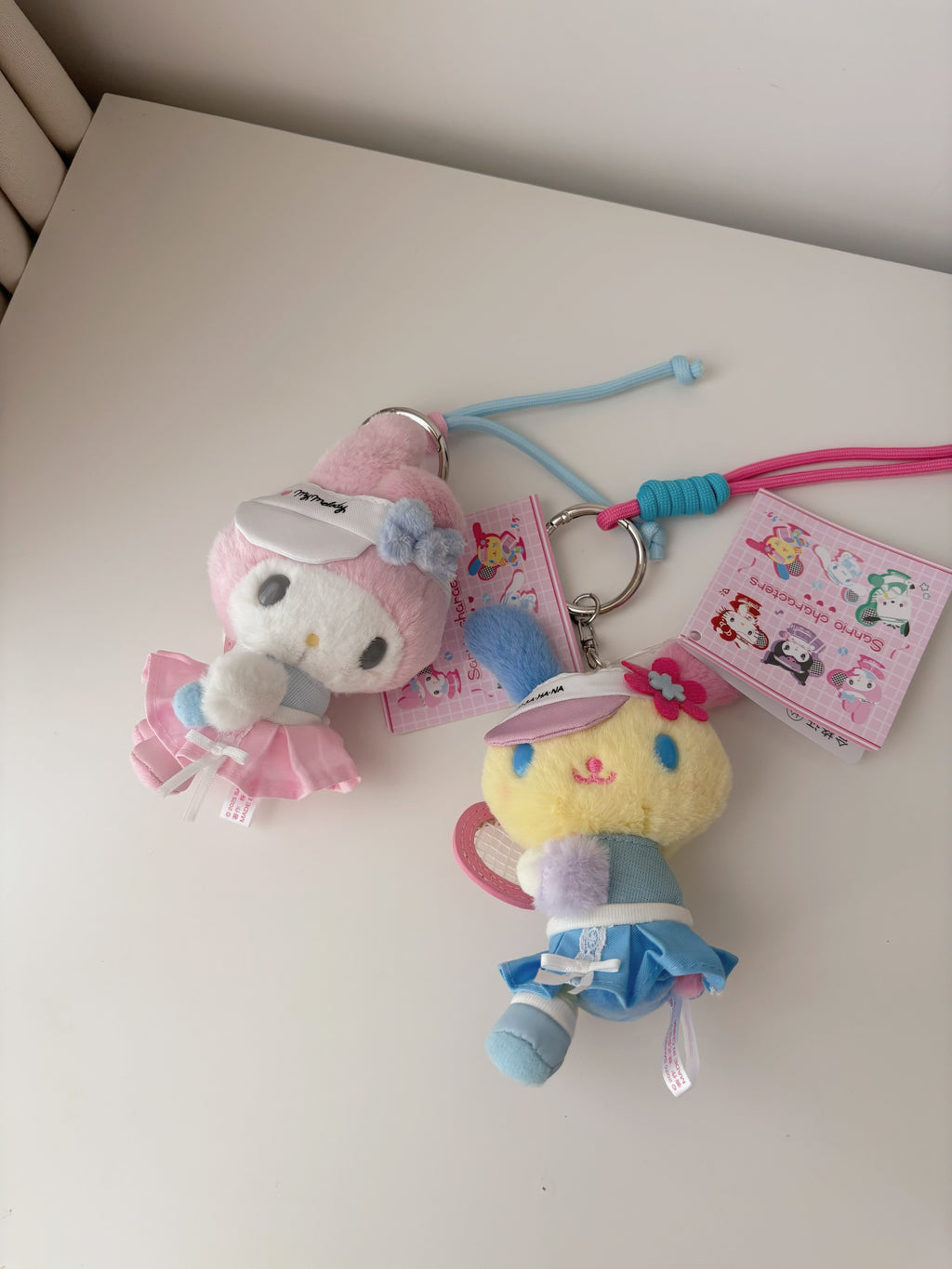 中國Sanrio限定網球學院系列掛飾