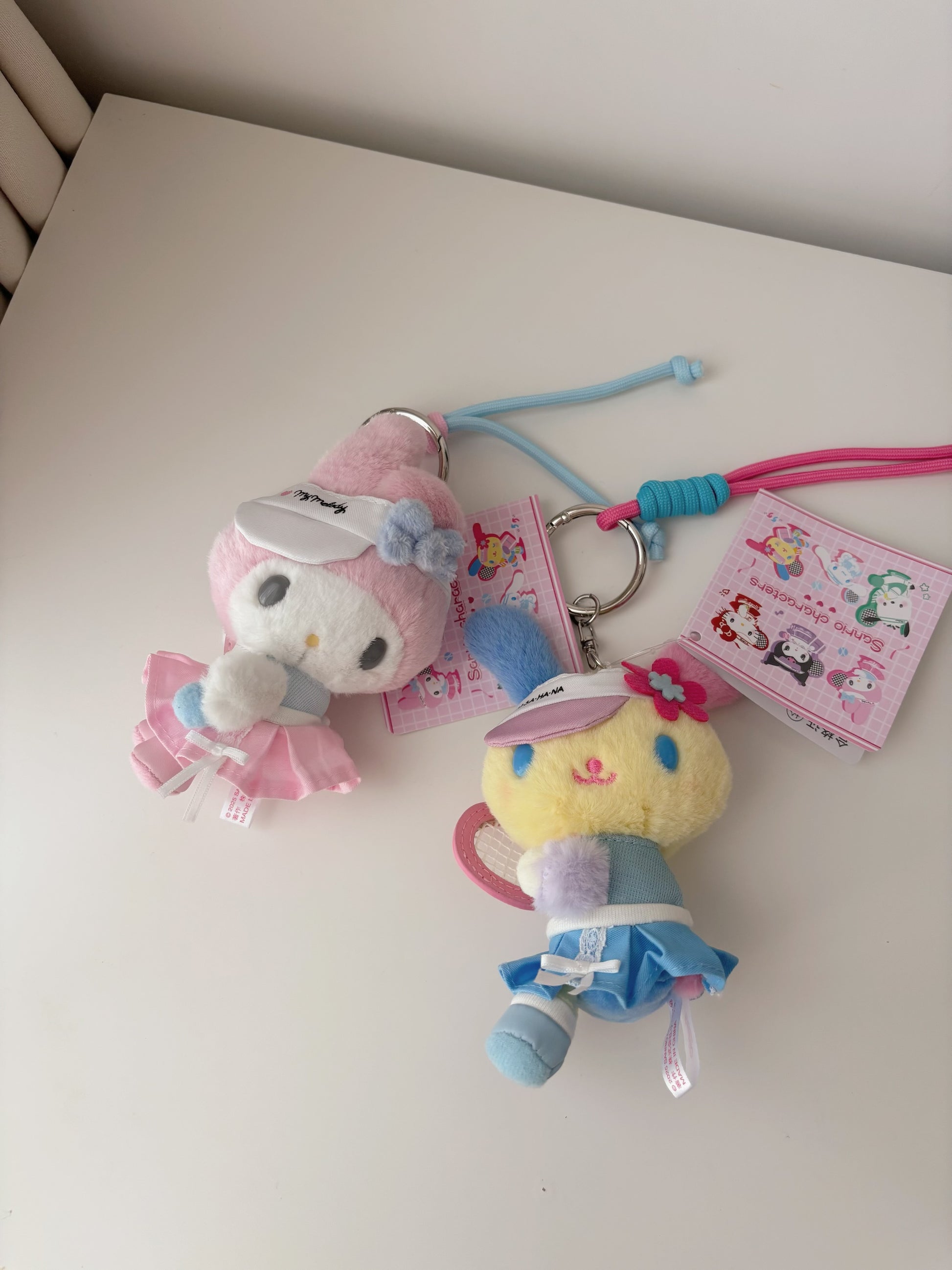 中國Sanrio限定網球學院系列掛飾