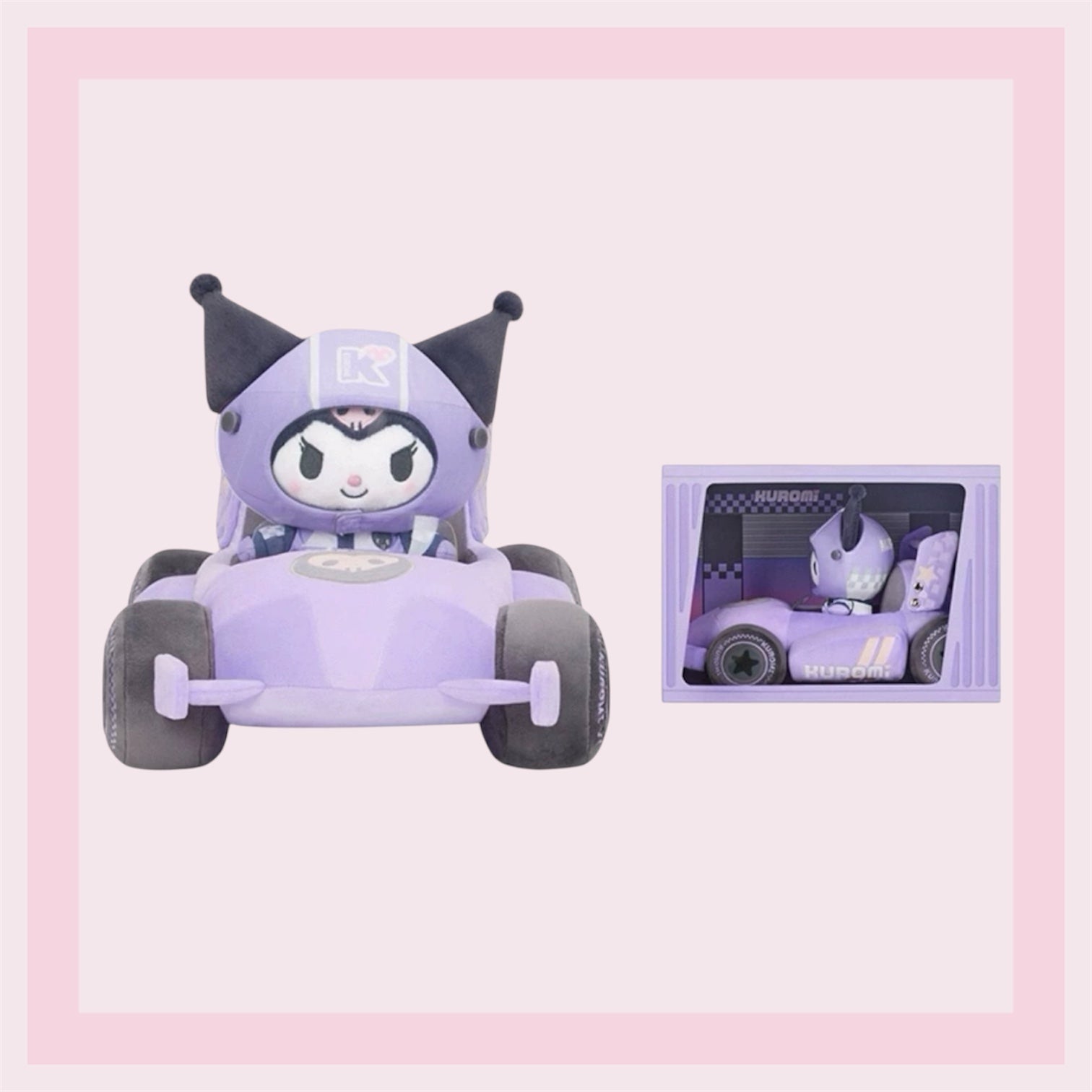 Sanrio F1 賽車系列公仔掛件