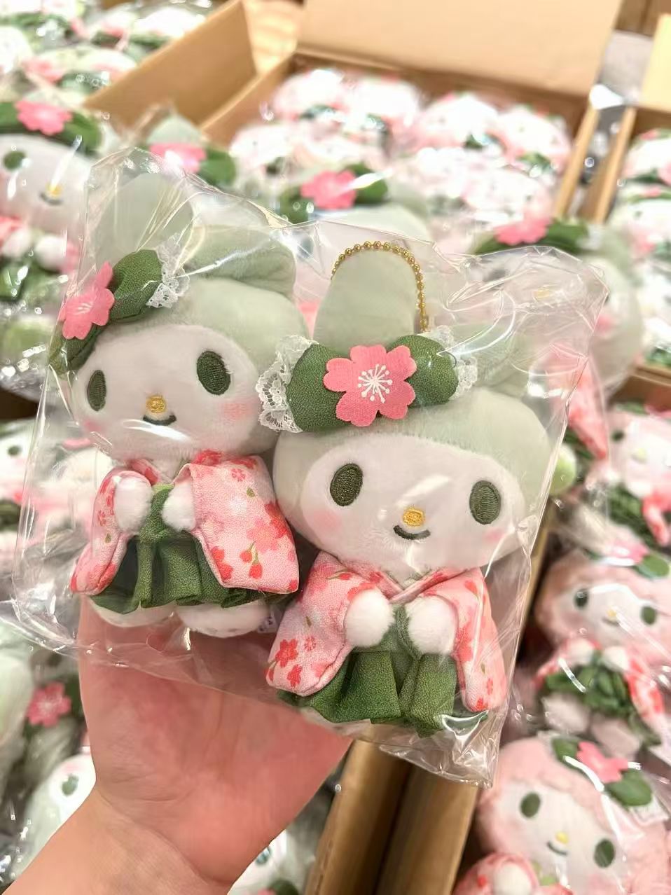 日本sanrio抹茶和服系列掛件