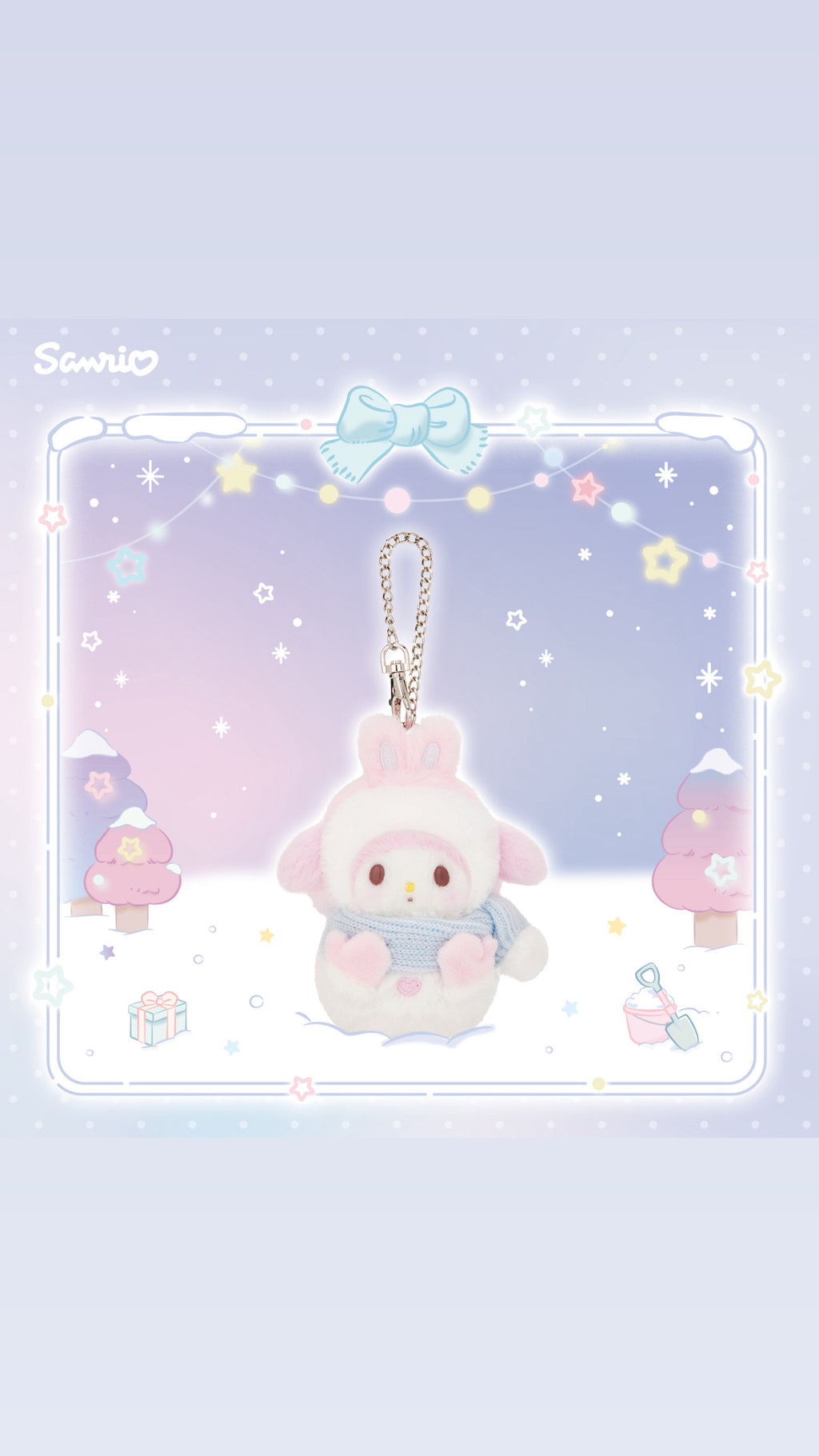 Sanrio堆雪人系列掛件