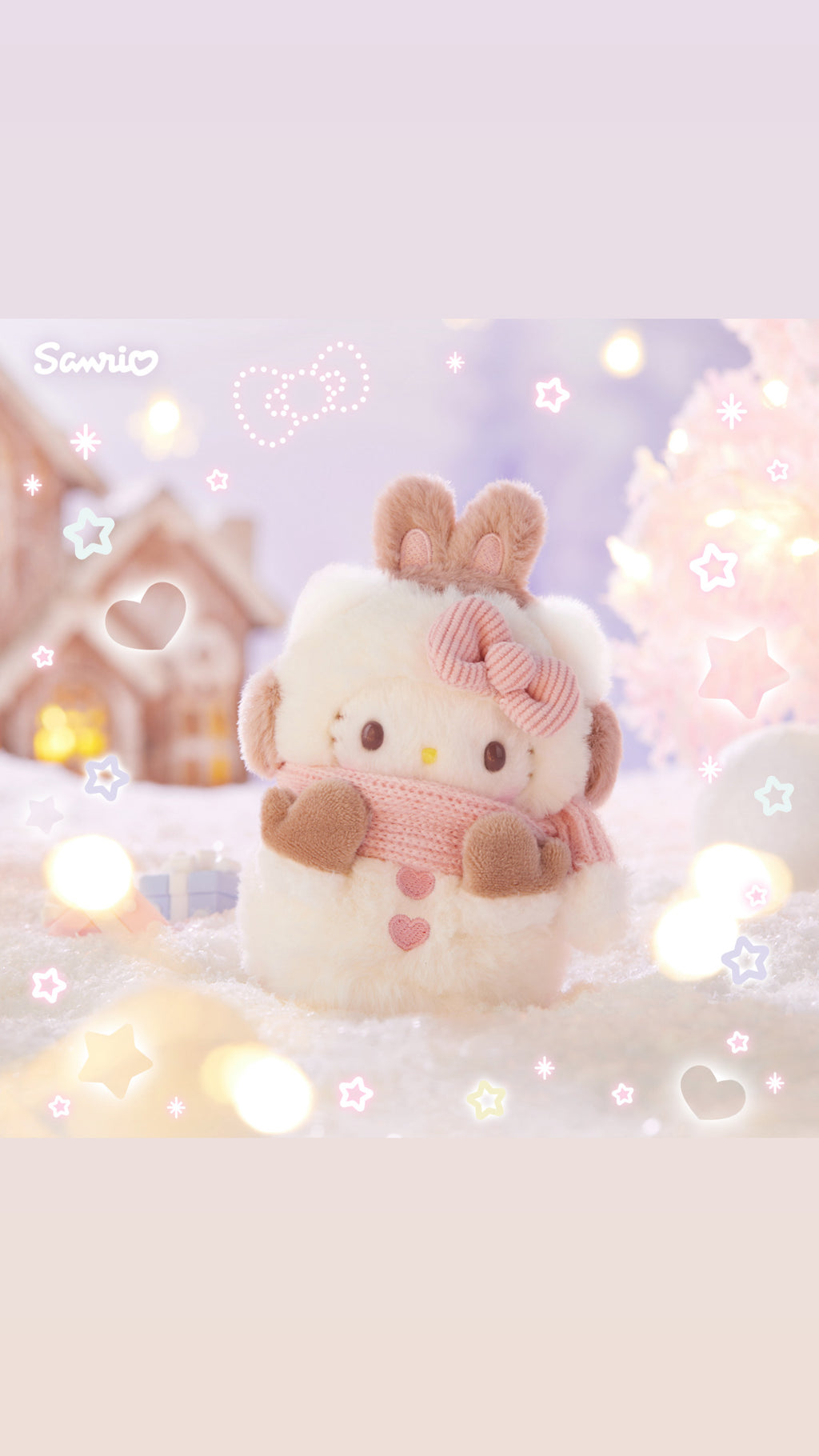Sanrio堆雪人系列掛件