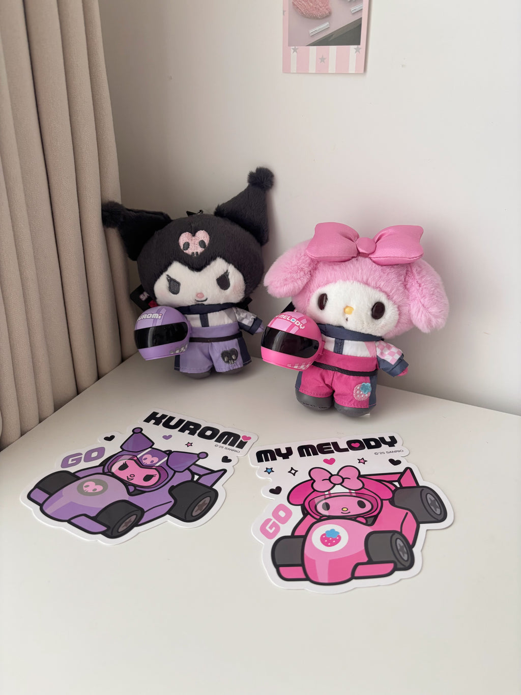 Sanrio F1 賽車系列公仔掛件