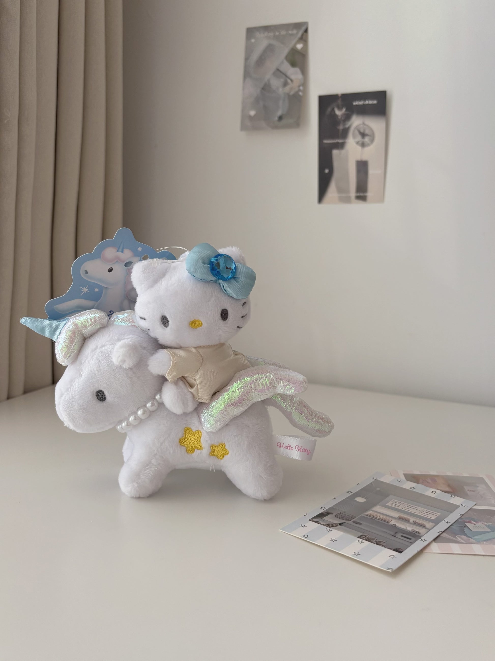 Hello Kitty天鵝/獨角獸掛件