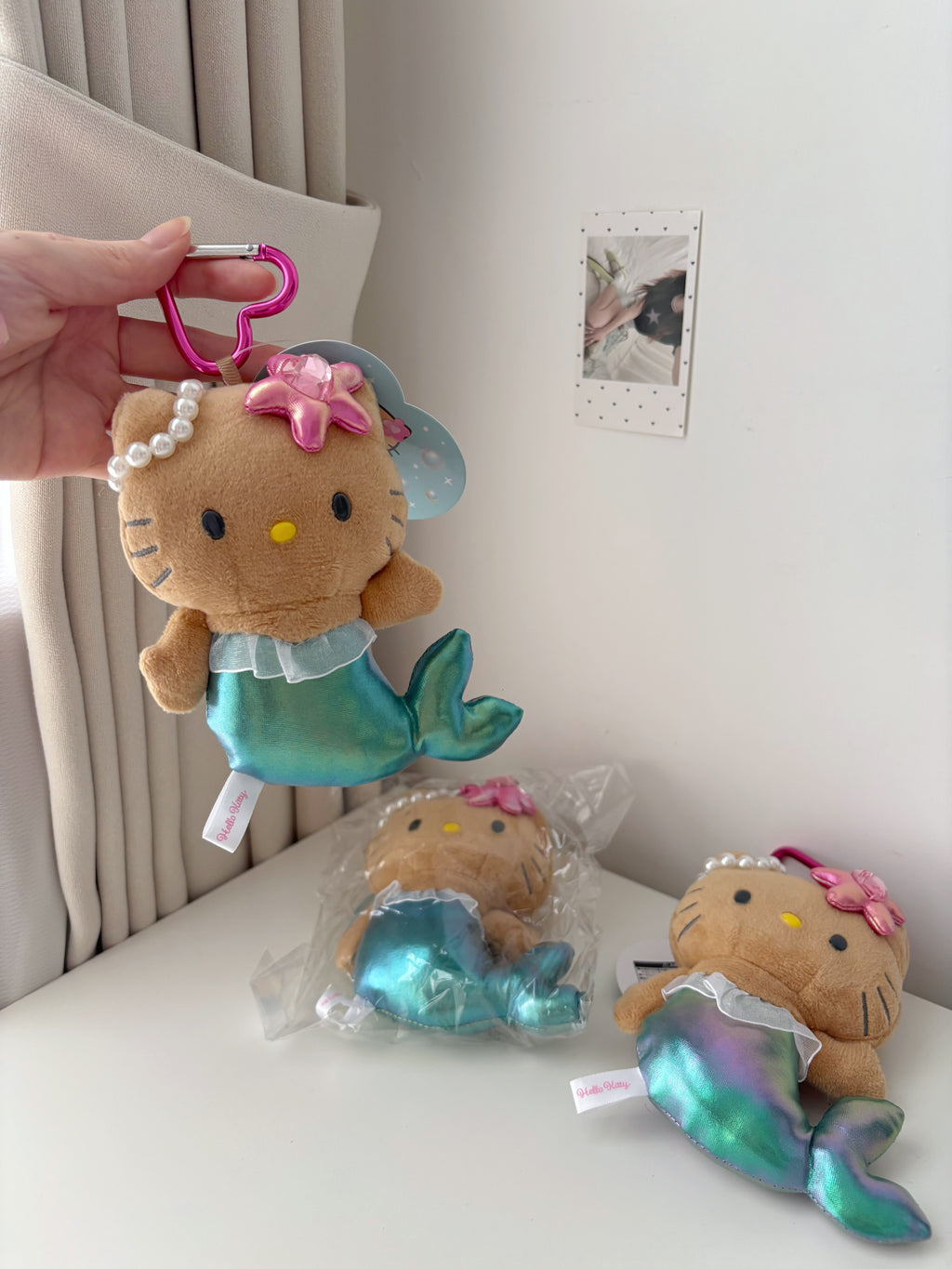 新款美人魚Hello Kitty掛飾