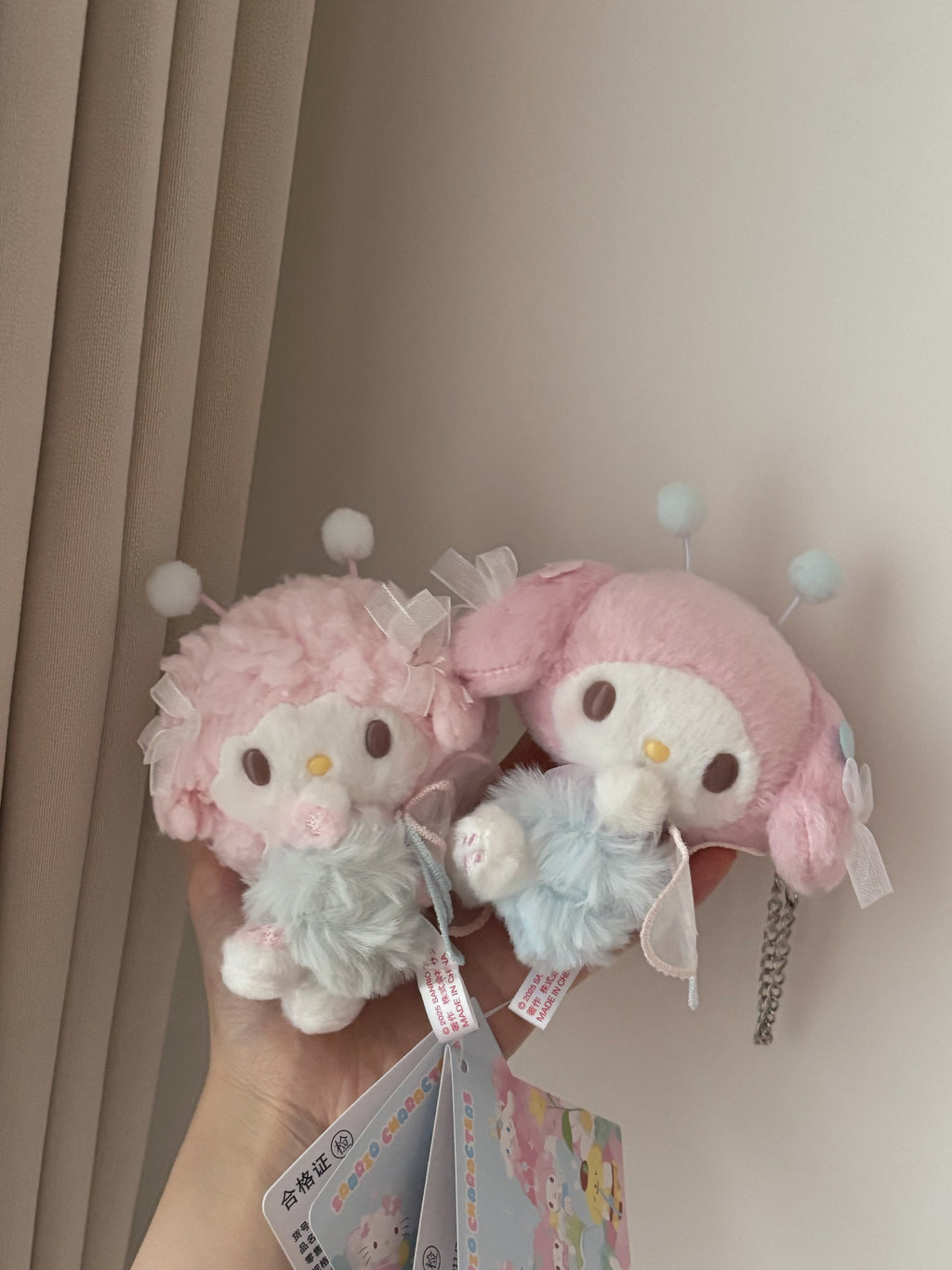 中國Sanrio限定花田蜜語掛飾