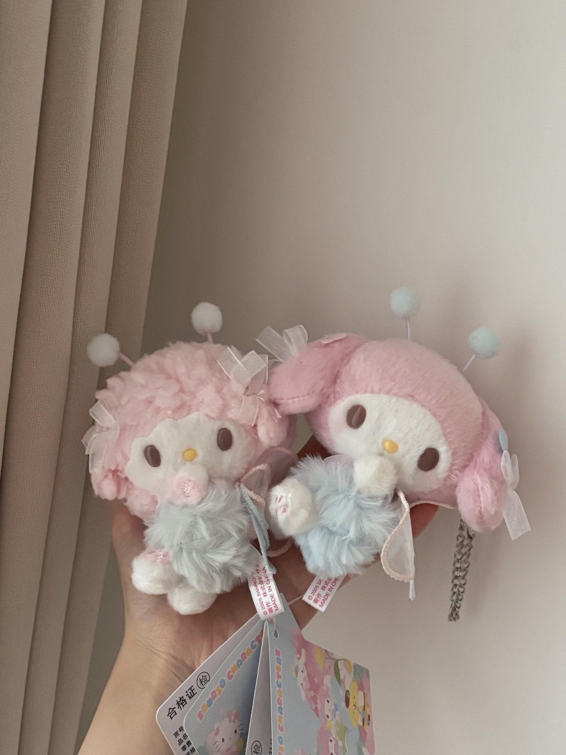 中國Sanrio限定花田蜜語掛飾