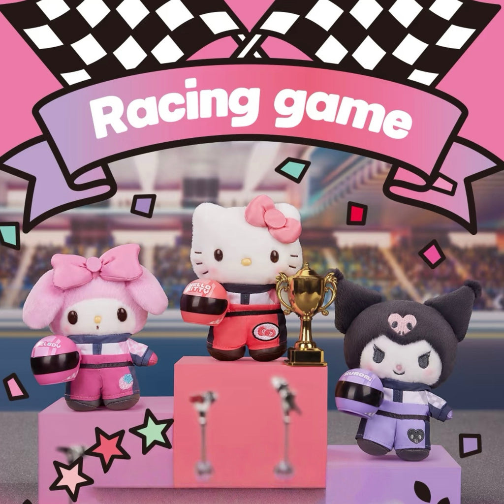 Sanrio F1 賽車系列公仔掛件