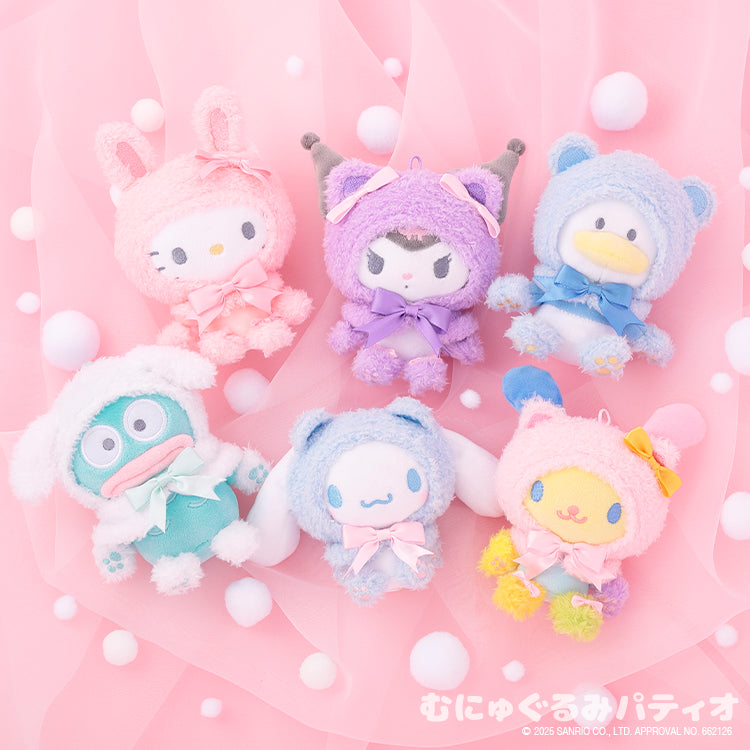 KTS日本限定動物頭套系列Sanrio公仔掛件