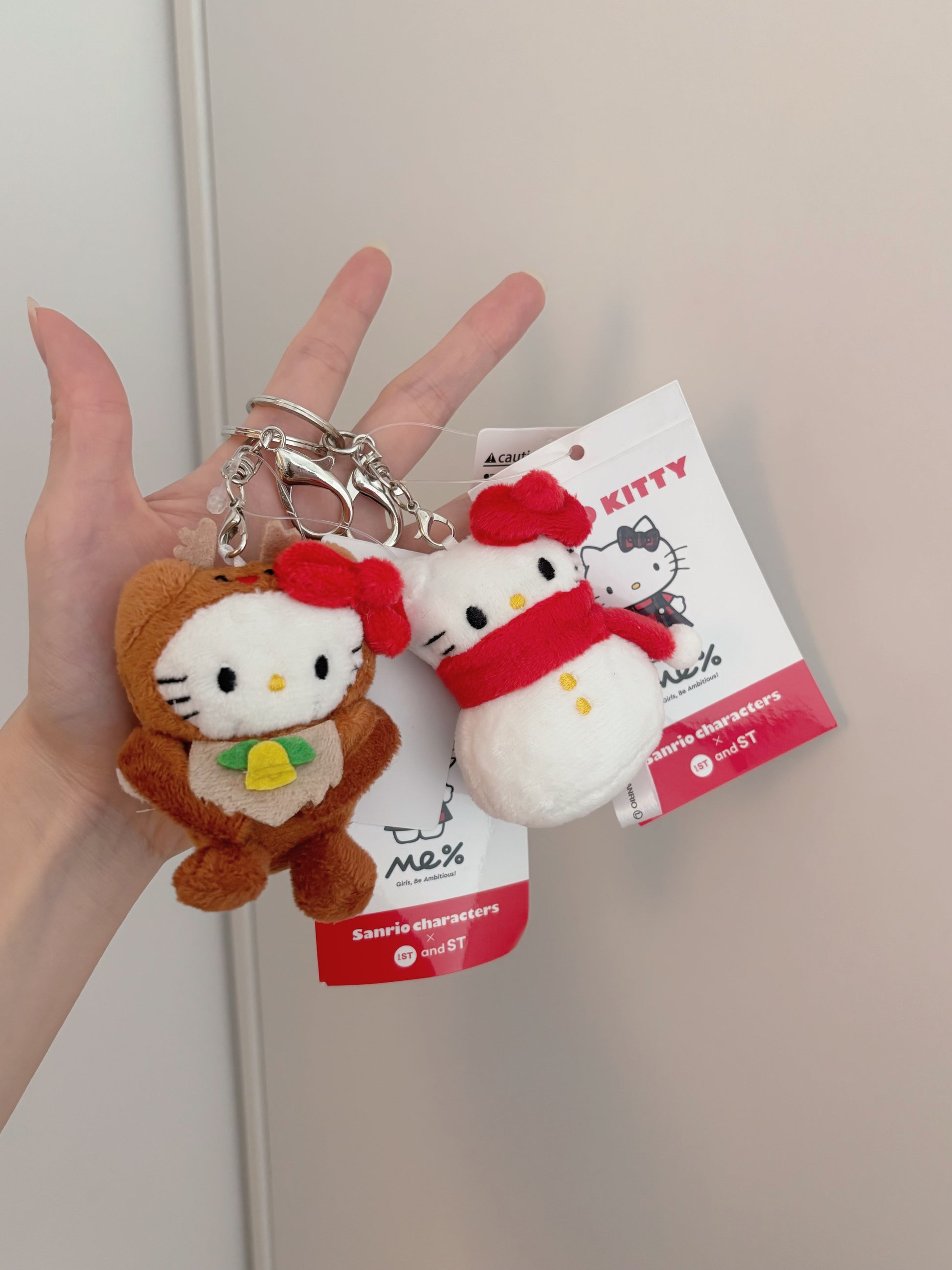 Me% 聖誕主題Hello Kitty掛件