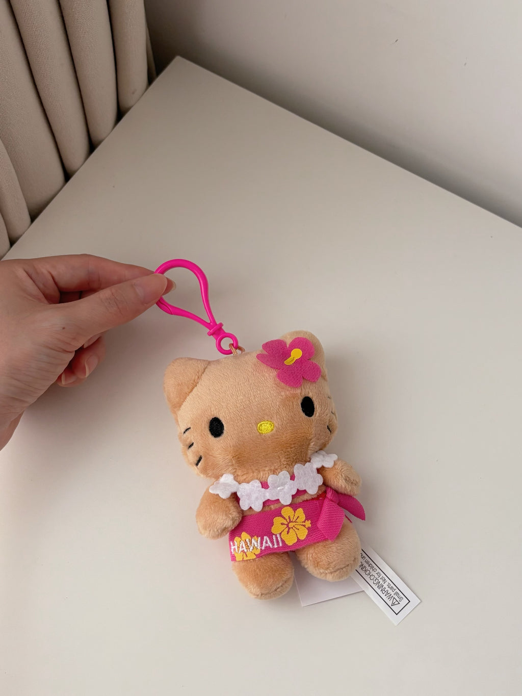 夏威夷限定黑皮Hello Kitty掛件