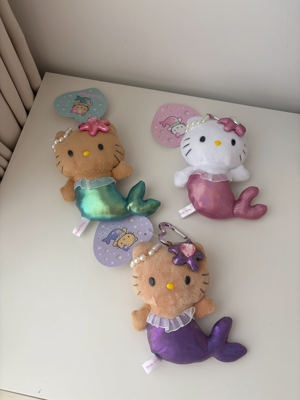 新款美人魚Hello Kitty掛飾